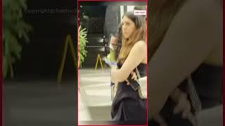 Black Off Shoulder Dress में Sara Tendulkar ने बटोरी Limelight