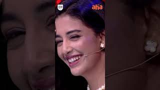 నవ్వకుండా కోమలి డ్రీం గురించి చెప్పాలి... Sudheer & Komali Fun at Sarkaar 5 Show - NB Ideas - Aha