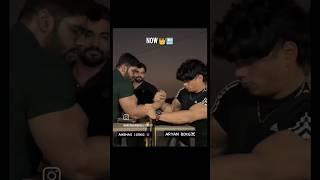 ARYAN KANDARI V.S ABHAS RANA 🪝#viralshort #armwrestling #shorts #ytshorts