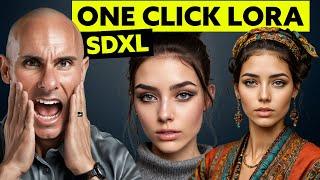 One Click SDXL LoRA Training is HERE! Easiest Method