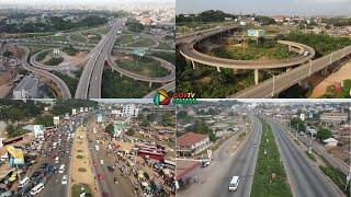 Exploring The Amazing Sofoline Interchange With 3-lane Streets, Lorry Terminal & Underground Tunnel!