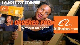 Unboxing first Alibaba order | Shipping company revealed & How to shop on Alibaba without an agent