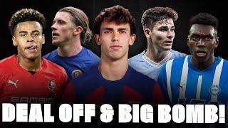  JOÃO FELIX BOMBAZO! OMORODION DEAL OFF! GALLAGHER, JULIAN ALVAREZ, DOUE…