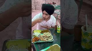 I tried Panjab university ka Khanna  | Thali in ₹60 | street food | param aedy #shorts #shortsfeed