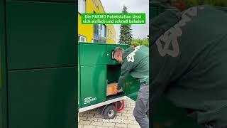 PAKNO-Bike mit GreenPickUp - Eine mobile Paketstation von KNOBLOCH