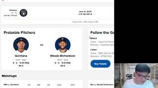 6월21일 MLB분석 - 얌전히 찍겠습니다
