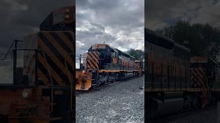 Wheeling and Lake Erie Stone Train from Lodi, Ohio 9/7/2024 #train #railroad #shorts #railfan #rail