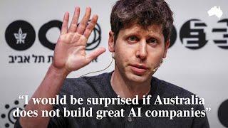 AI regulation: ChatGPT maker Sam Altman on Australia's artificial intelligence path (Interview)