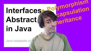 Interfaces and Abstract Classes in Java | Complete Java Course for Beginners #9