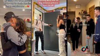 Long Distance Relationship surprise meeting for the first time | Couples/Friends Emotional Moments