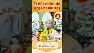 Sự màu nhiệm của Tụng Kinh Địa Tạng - Thầy Thích Đạo Thịnh #shorts