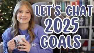 2025 reading and channel goals | focusing on me this year | bookmas day 11