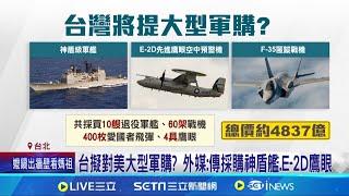 台擬對美大型軍購？ 外媒：傳採購神盾艦.E-2D鷹眼｜三立新聞網 SETN.com