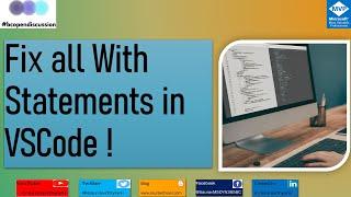 Easily Fix all with Statement in #msdyn365bc
