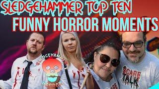 Unintentional Funny Horror Moments Feat. Scaretalk | Sledgehammer Top Ten