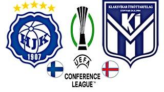 HJK 2-1 Ki Klaksvík | CONFERENCE LEAGUE 2024/25