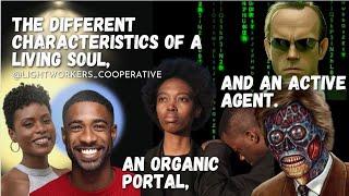 Characteristics of a Living Soul, an Organic Portal and an Active Agent @demarieable