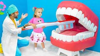 Alice and Dentist Check Up story