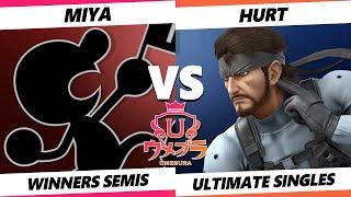 Umebura SP 11 TOP 8 - Miya (Game & Watch) Vs. Hurt (Snake) Smash Ultimate - SSBU