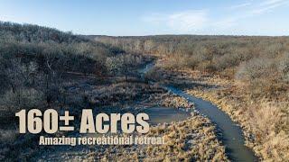 160+/- acre Kansas outdoor paradise - Kansas Recreational Land For Sale