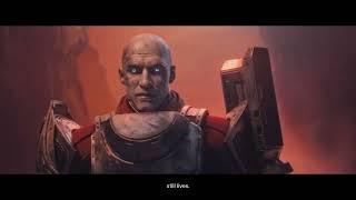 Zavala Gives a Speech The Witness Raid Fight Cinematic Destiny 2