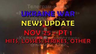 Ukraine War Update NEWS (20241125a): Pt 1 - Overnight & Other News