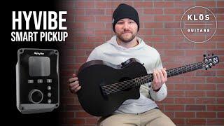 Carbon Fiber Guitar with HyVibe Smart Pickup?! How does it sound??