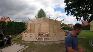 Domek Ania 20 + 7m2 www.ddmazury.pl