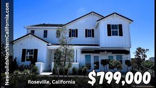 Model Home Tour | 5 bedroom home in Roseville, California