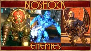 All Bosses and Enemies of Bioshock (2007 - 2014)