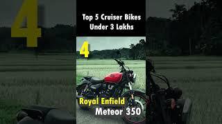 Top 5 Best Cruiser Bikes Under 3 Lakhs