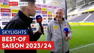 Peter Pacult sorgt für Stimmung! | Skylights Saison 23/24 – ADMIRAL Bundesliga ️