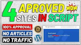 100% Adsense Approval Php Script - Pro Php Script  - Earn $490 Monthly - Using a PHP Script 