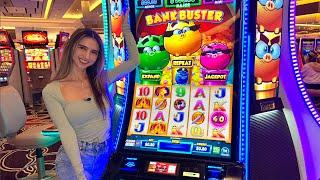 BUYING $100 BONUSES ON A BANK BUSTER SLOT!!!🫨