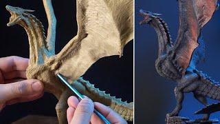 Sculpting DROGON | Game Of Thrones [ Timelapse ]