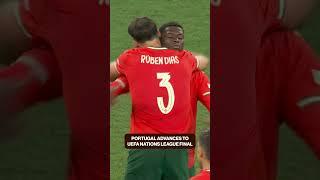 Cristiano Ronaldo and Portugal advance to the UEFA National League final  #UEFAnationsleague