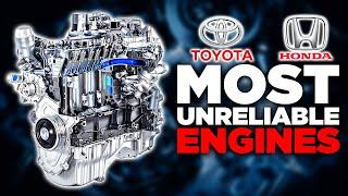 10 MOST Unreliable Engines Toyota and Honda Ever Made!