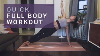 20 Minute Full Body Mat Pilates at Home Workout.