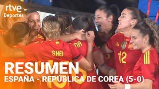 Resumen | España – República de Corea | Amistoso Selección Femenina