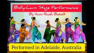 Bollylavni Australia I Lavni Dance I Ashish Patil Inspired I Bollywood Lavni I Stage Performance