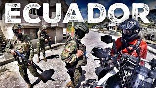 I ENTER ECUADOR and THIS IS HOW I FIND THE COUNTRY (S24/E16)AROUND THE MOTORCYCLE WORLD with SINEWAN