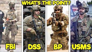 FEDERAL LAW ENFORCEMENT SPECIAL OPERATIONS - WHY ARE THERE SO MANY UNITS?