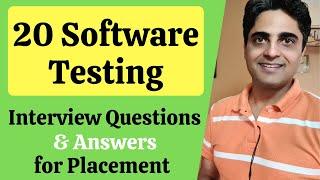 Top 20 Software Testing Interview Questions & Answers - TCS, Accenture, Cognizant, Infosys, Wipro