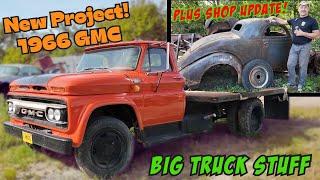 Big Truck Stuff! New project 1966 GMC  and Shop Update!