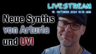 Livestream: Arturias Synthx V und Falcon 3.1 -- muss man die haben?