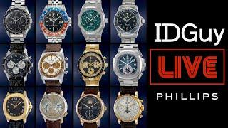 Reviewing 200+ Watches from PHILLIPS Geneva Watch Auction - IDGuy Live