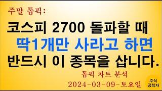 주식공학자 유망주 톱픽 240309토