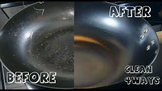 How To Clean Season Wok Easy Simple 4 Ways