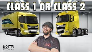 HGV Driver Class 1 Or Class 2. Bigger Is Better?