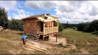 #131 We built a new balcony in the office